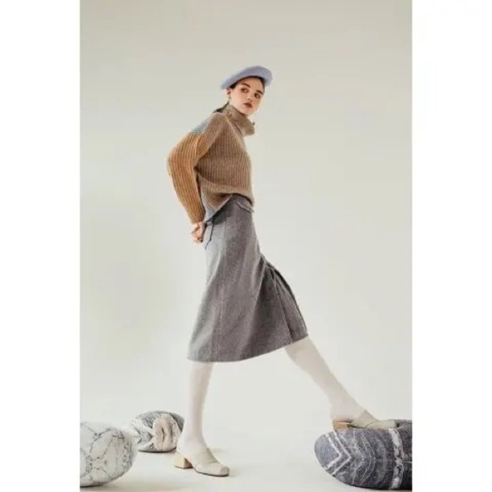 Petite Studio Mercer XXS Wool Skirt.